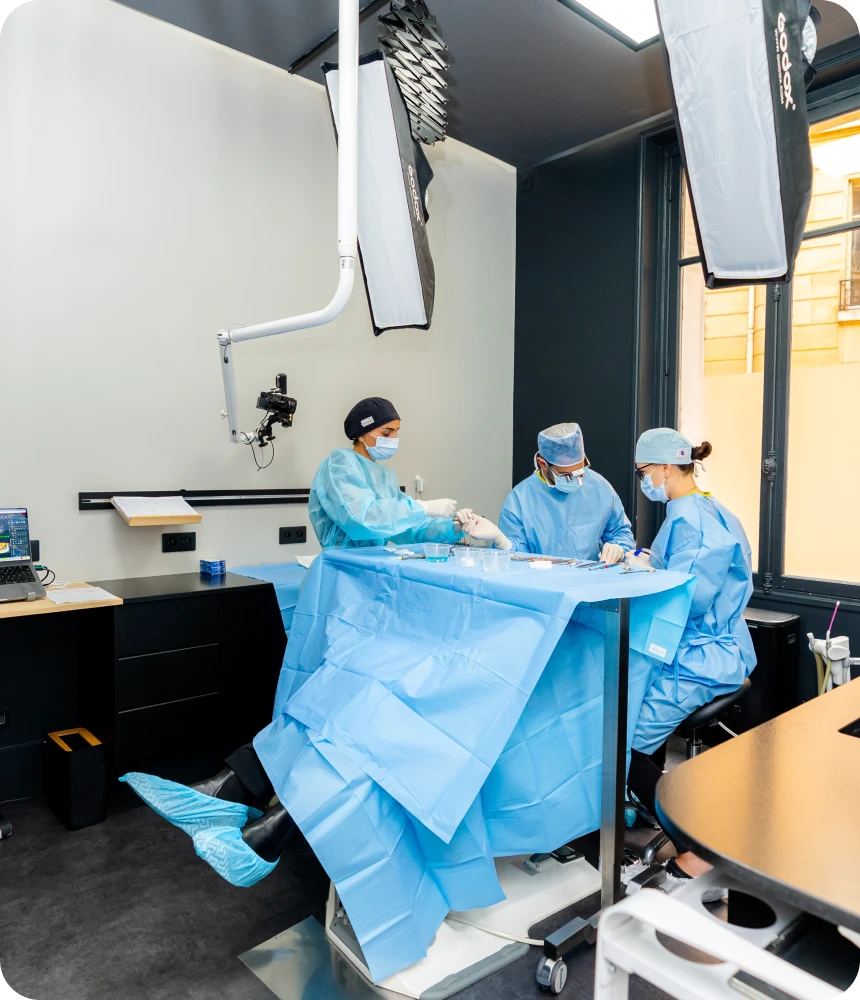 Prothèse dans la journée